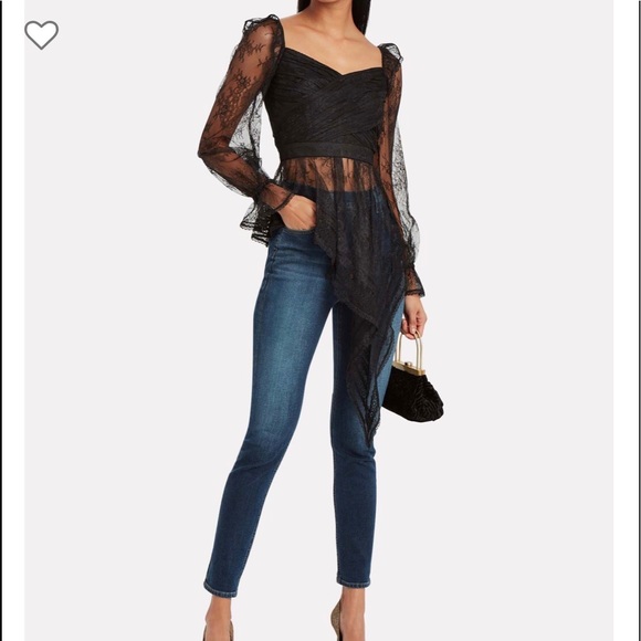Self-Portrait Tops - Self Portrait fine lace top 4 nwot Intermix